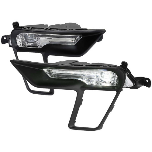 Spec-D Fog Lights w/ Clear Lens | SPE LF-EPOR18CLED-DL