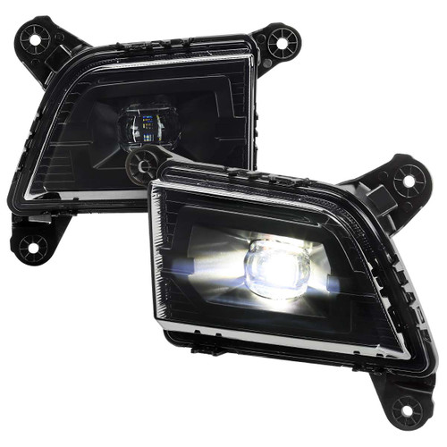 Spec-D Fog Lights w/ Smoked Lens | SPE LF-SIV1915GLED-DL