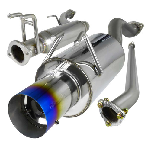 Spec-D 2.5 Inch Inlet Catback Exhaust w/ Burnt Tip | SPE MFCAT2-CV064T-SD