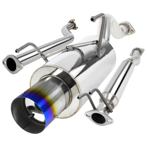 Spec-D 2.5 Inch Inlet Catback Exhaust w/ Burnt Tip | SPE MFCAT2-RSX02T-SD