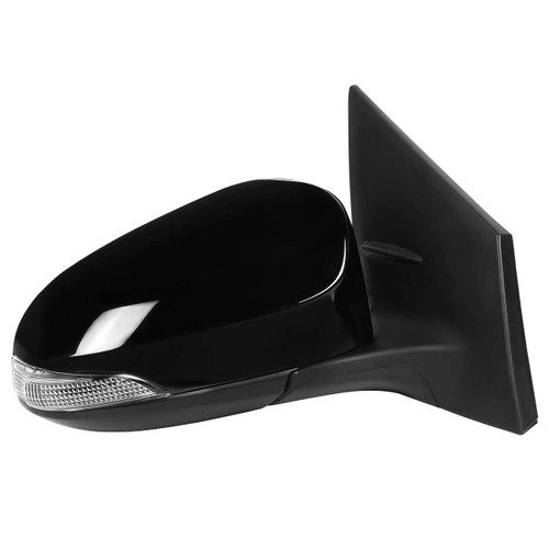 Spec-D Right Side Heated Glossy Black Power Side Mirror | SPE RMV-COR14HP7-B-MP-R