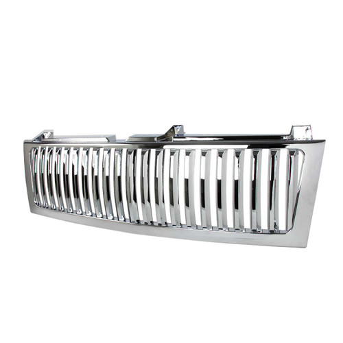 Spec-D Chrome Vertical Style Grille | SPE HG-SIV99CVT-RS