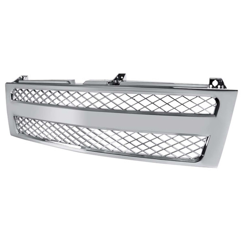 Spec-D Chrome Mesh Style Grille | SPE HG-SIV99CVT-V2-RS