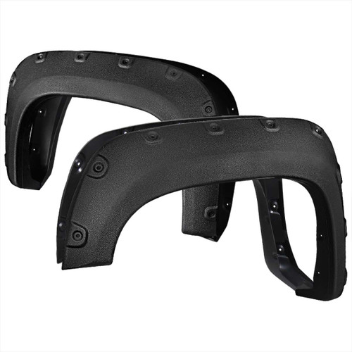 Spec-D Black Fender Flares | SPE FDF-SIE07-TS-RS