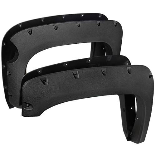 Spec-D Black Fender Flares | SPE FDF-SIV07SB-TS-RS