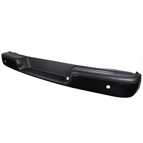 Spec-D Black Rear Step Bumper With Parking Sensor Holes | SPE SRB-SAV13BKPS-FS