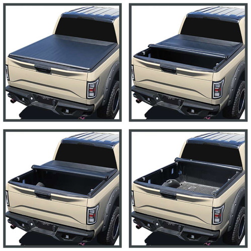 Spec-D 4 Foot 10 Inch Tonneau Cover | SPE TCR2-RAN19-5-MP