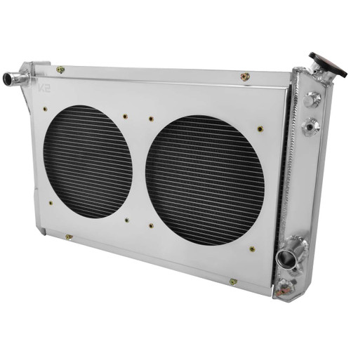 Spec-D 3 Core Radiator w/ Fan Shroud | SPE RAD3F-CMR82V8