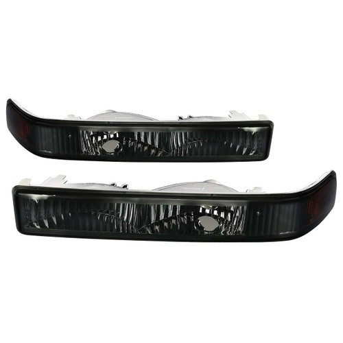 Spec-D Smoked Bumper Lights | SPE 2LB-S1098G-RS