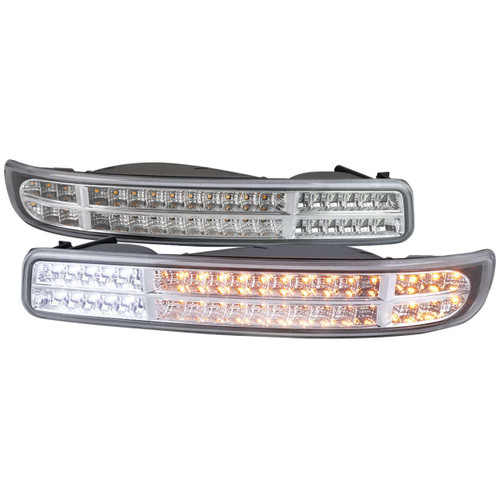 Spec-D Chrome Bumper Lights | SPE LB-GMC99CLED-SQ-TM