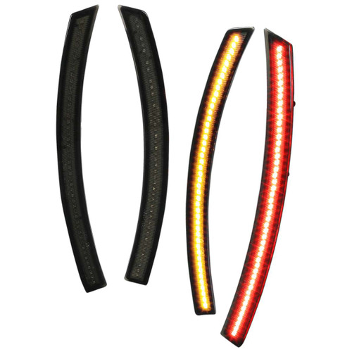 Spec-D Smoked LED Side Marker Lights | SPE LSM-CVET14GLED4P-VS