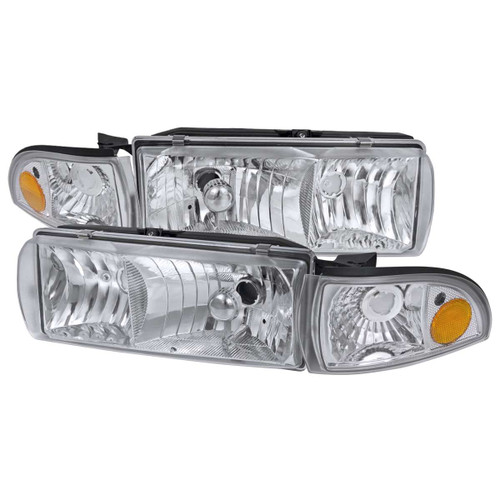 Spec-D Chrome Euro Headlight with Corner Light | SPE 2LCLH-IPA91-EU