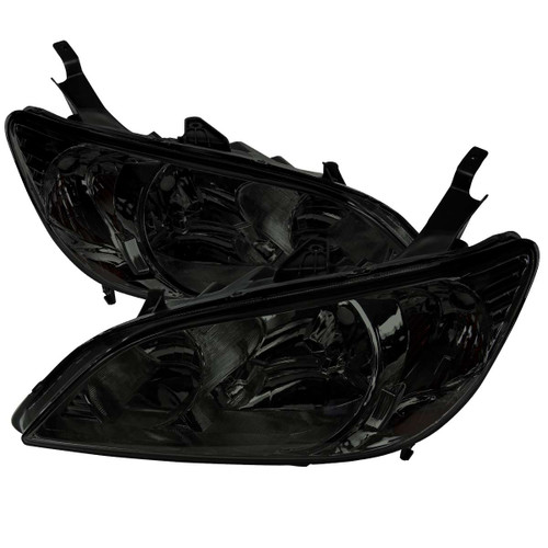 Spec-D Smoked Headlights w/ Crystal Housing | SPE 2LH-CV04G-RS