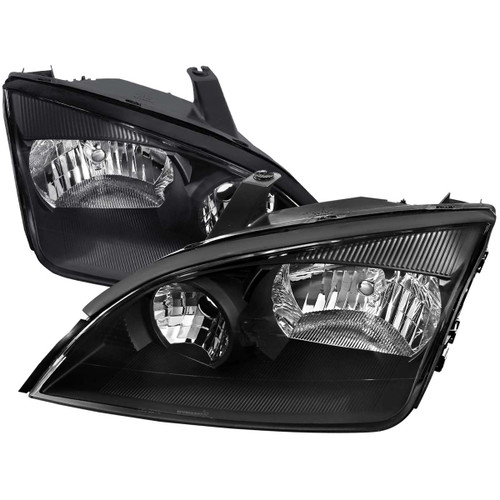 Spec-D Euro Headlights w/ Black Housing | SPE 2LH-FOC05JM-RS