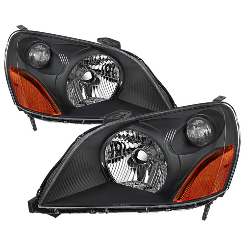Spec-D Headlights w/ Black Housing | SPE 2LH-PLT03JM-GO