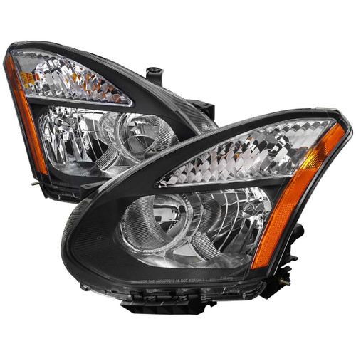 Spec-D Black Headlights | SPE 2LH-RGE08JM-RS
