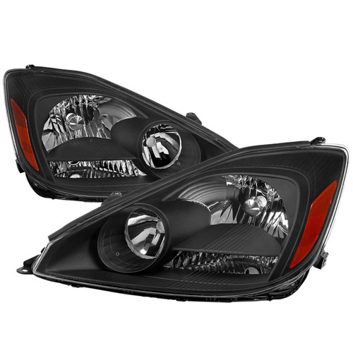 Spec-D Headlights w/ Black Housing | SPE 2LH-SNA04JM-GO