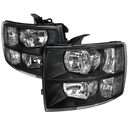 Spec-D Black Headlights | SPE LH-SIV07JM-RS