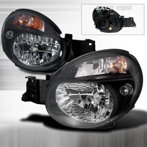 Spec-D Black Headlights w/ Crystal Housing | SPE LH-WRX02JM-KS