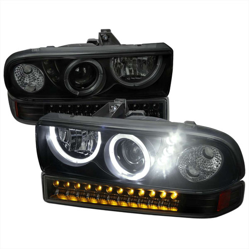 Spec-D Combo Projector Headlights | SPE 2LBLHP-S1098SMLED-RS