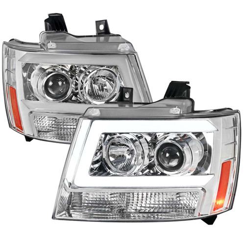 Spec-D Chrome Projector Headlight | SPE 2LHP-AVA07-RS