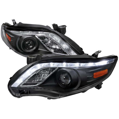 Spec-D Projector Headlight w/ Black Housing | SPE 2LHP-COR11JM-TM