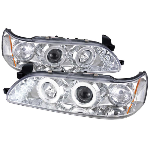 Spec-D Chrome Halo Projector Headlights | SPE 2LHP-COR93-TM