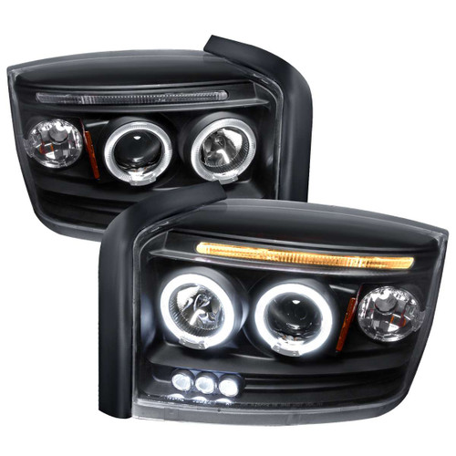 Spec-D Black Halo Projector Headlights | SPE 2LHP-DAK05JM-TM