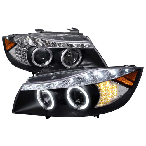 Spec-D Projector Headlight w/ Black Housing | SPE 2LHP-E9005JM-8V2-TM