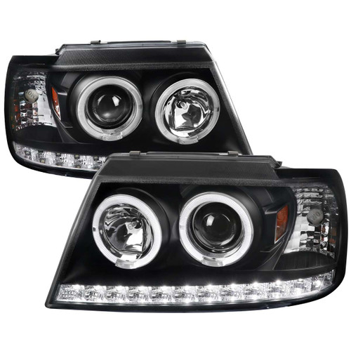 Spec-D Projector Headlights w/ Black Housing | SPE 2LHP-EPOR02JM-TM
