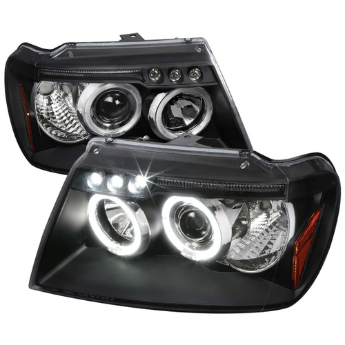 Spec-D Black Halo Projector Headlights | SPE 2LHP-GKEE99JM-TM