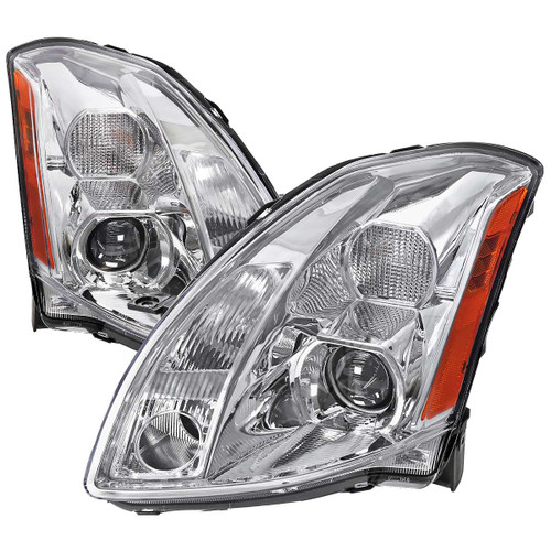 Spec-D Chrome Projector Headlight | SPE 2LHP-MAX04-RS