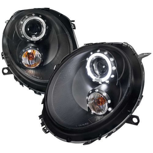 Spec-D Projector Headlights w/ Black Housing | SPE 2LHP-MINI06JM-TM