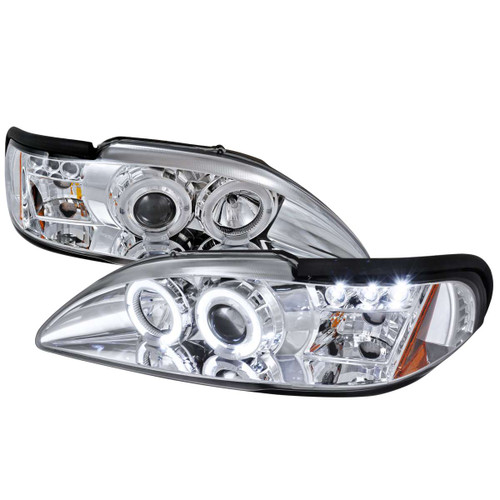Spec-D Chrome Halo Projector Headlights | SPE 2LHP-MST94-TM