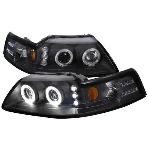 Spec-D Black Halo Projector Headlights | SPE 2LHP-MST99JM-V2-RS
