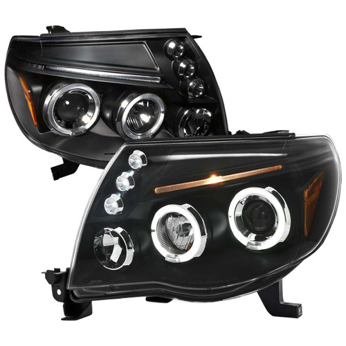 Spec-D Black Halo Projector Headlights | SPE 2LHP-TAC06JM-TM