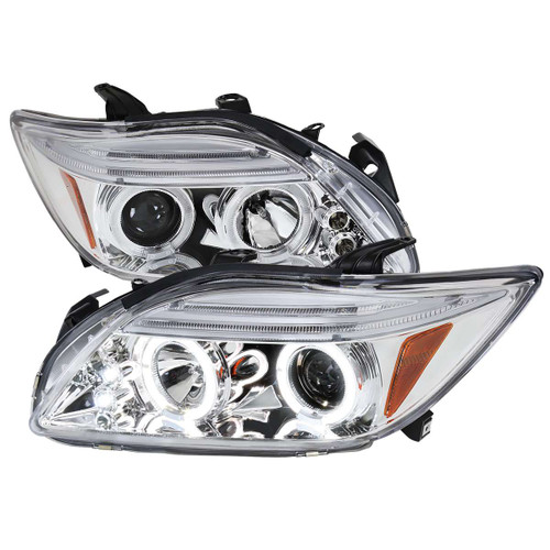 Spec-D Chrome Halo Projector Headlights | SPE 2LHP-TC05-TM