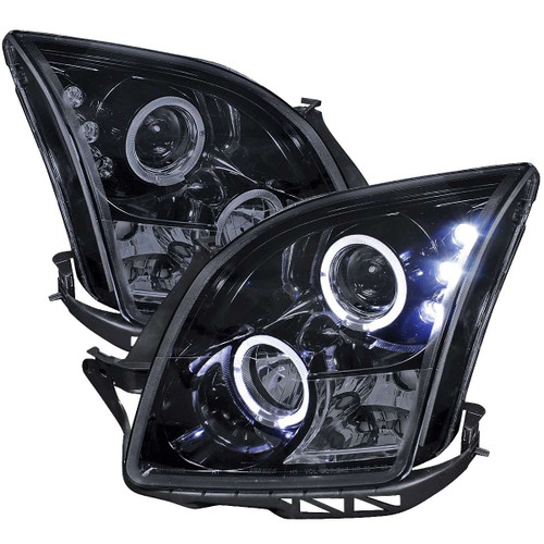 Spec-D Smoked Projector Headlight w/ Black Housing | SPE LHP-FUS06G-TM