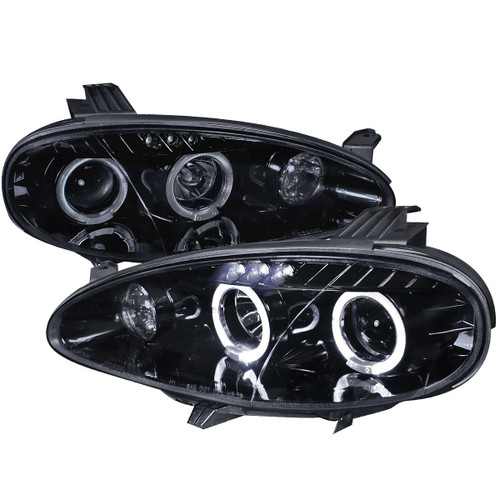 Spec-D Smoked Projector Headlight w/ Black Housing | SPE LHP-MX501G-TM