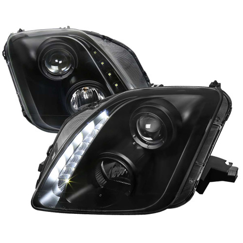 Spec-D Black Projector Headlights | SPE LHP-PL97JM-RS