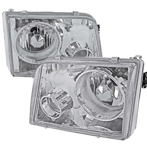 Spec-D Chrome Projector Headlights | SPE LHP-RAN93-APC
