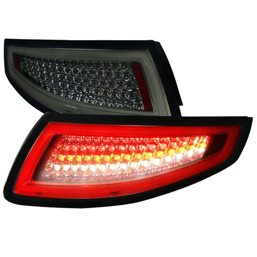 Spec-D Smoked LED Tail Light | SPE LT-91105GLED-TM