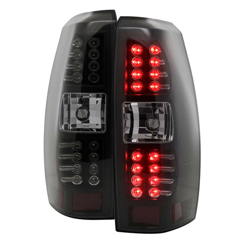 Spec-D LED Tail Lights w/ Black Housing | SPE LT-AVA07JMLED-TM