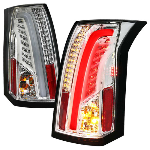 Spec-D Chrome LED Tail Lights | SPE LT-CTS03CLED-TM