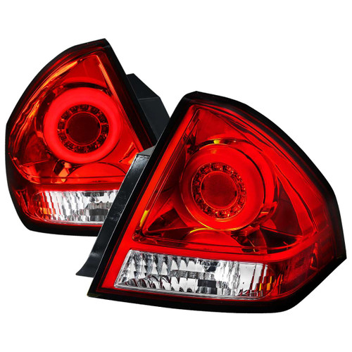 Spec-D Red LED Tail Lights | SPE LT-IPA06RLED-TM