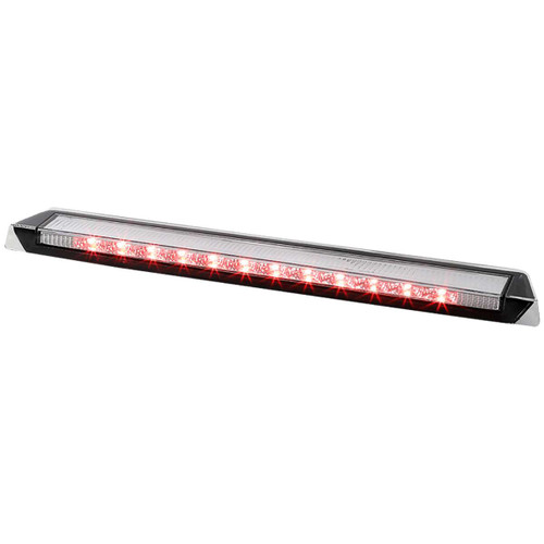 Spec-D Clear 3rd Brake Light w/ Chrome Housing | SPE LT-MST99RBCLED-RS