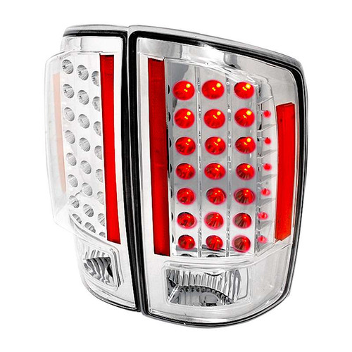 Spec-D Chrome LED Tail Lights | SPE LT-RAM07CLED-KS