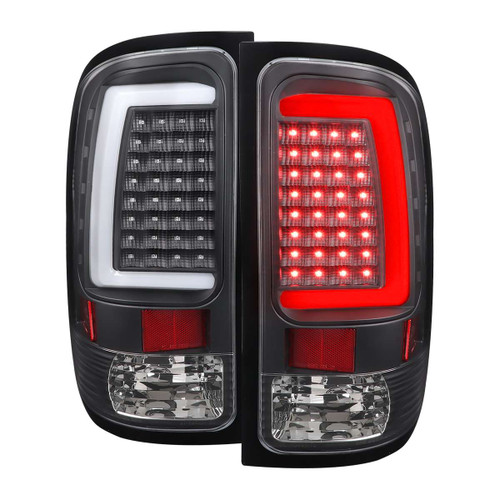 Spec-D Clear LED Tail Light w/ Black Housing | SPE LT-SIE07JMLED-G2-TM