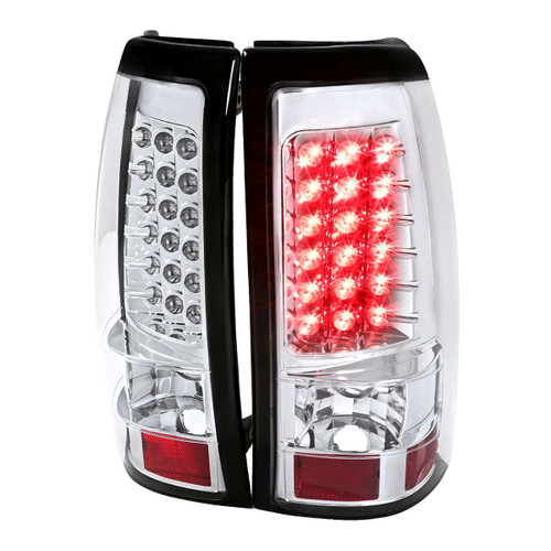 Spec-D Chrome LED Tail Lights | SPE LT-SIV03CLED-TM
