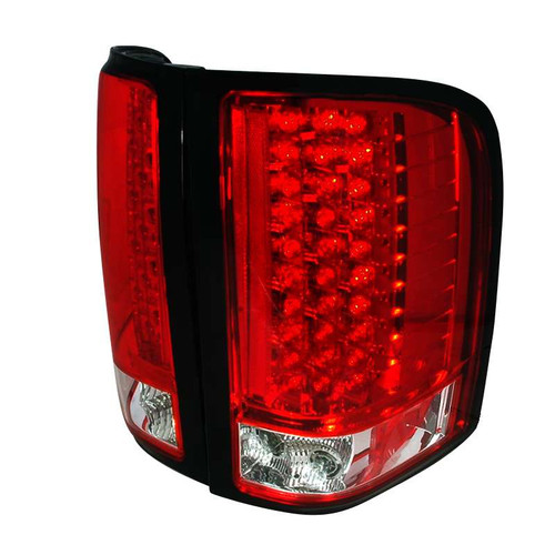 Spec-D Red LED Tail Lights | SPE LT-SIV07RLED-KS